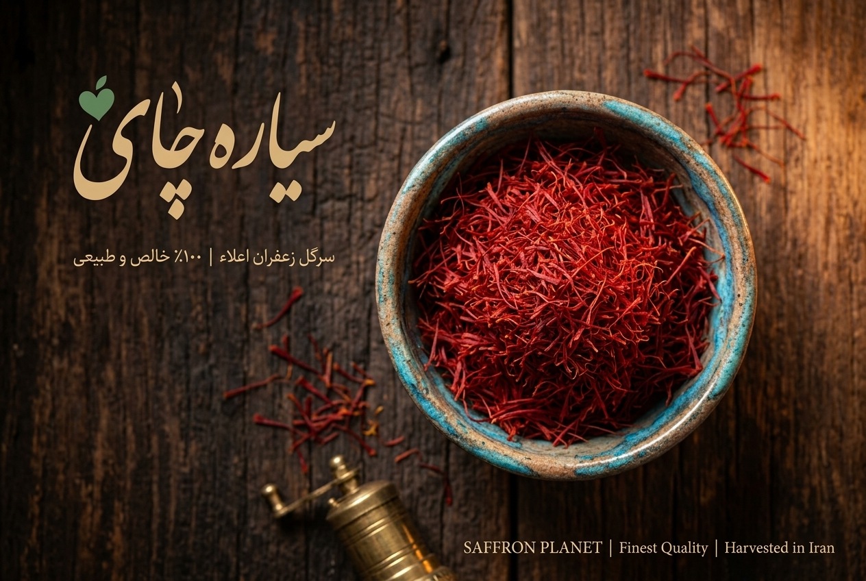 زعفران سرگل ممتاز سیاره